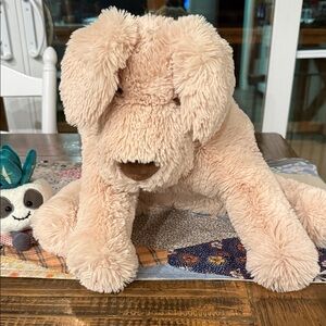 Jellycat wonderlust Plush Tan dog Toy